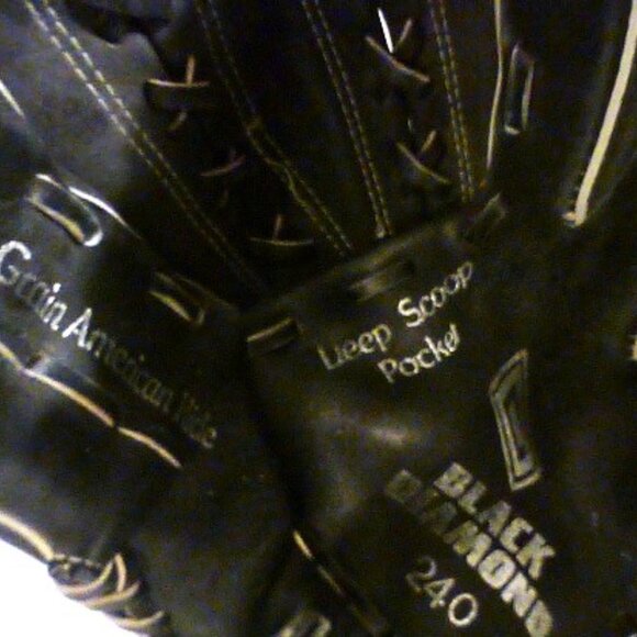 SPRT1 - Cooper Black Diamond 240 BASEBALL GLOVE Deep Scoop Pocket LEFT - Picture 8 of 10